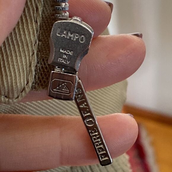 Gianfranco Ferre Aviator Bomber Jacket Removable Faux Fur Collar - Picture 9 of 14